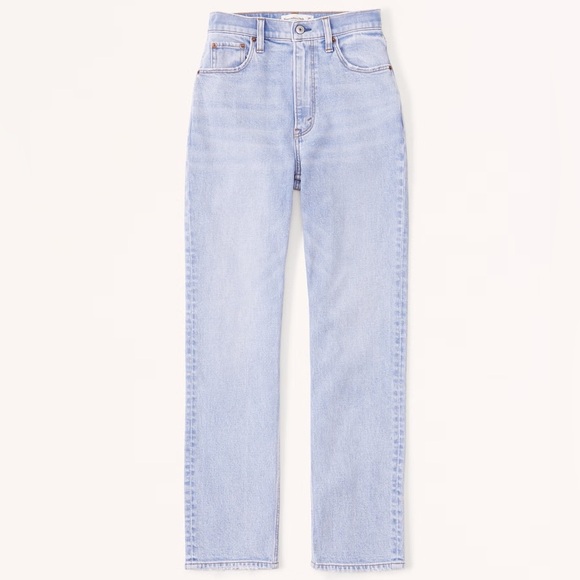Ultra High Rise Ankle Straight Jeans - Picture 1 of 14